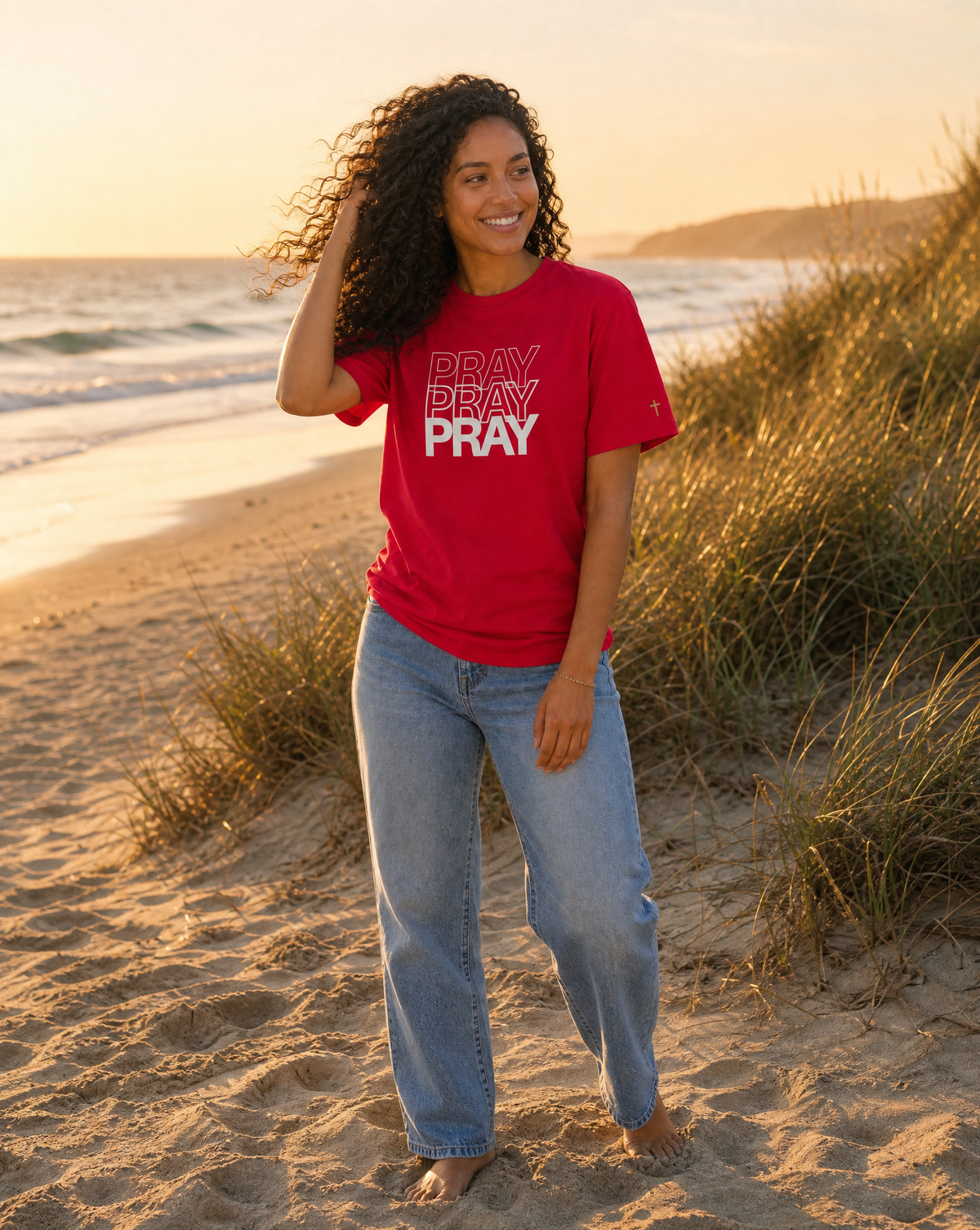 Pray Pray Pray, Printed Tee