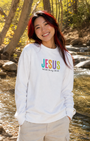 Jesus - The Truth. The Way. The Life., Printed Sweatshirt