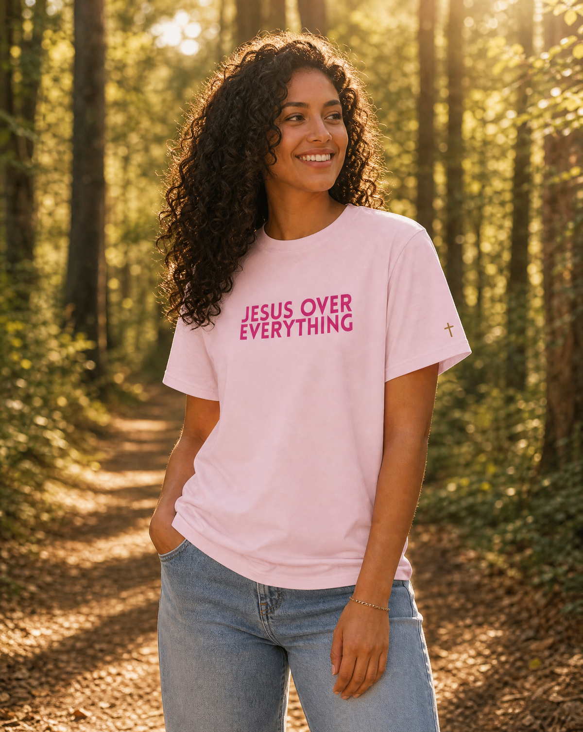 Jesus Over Everything, Printed Tee
