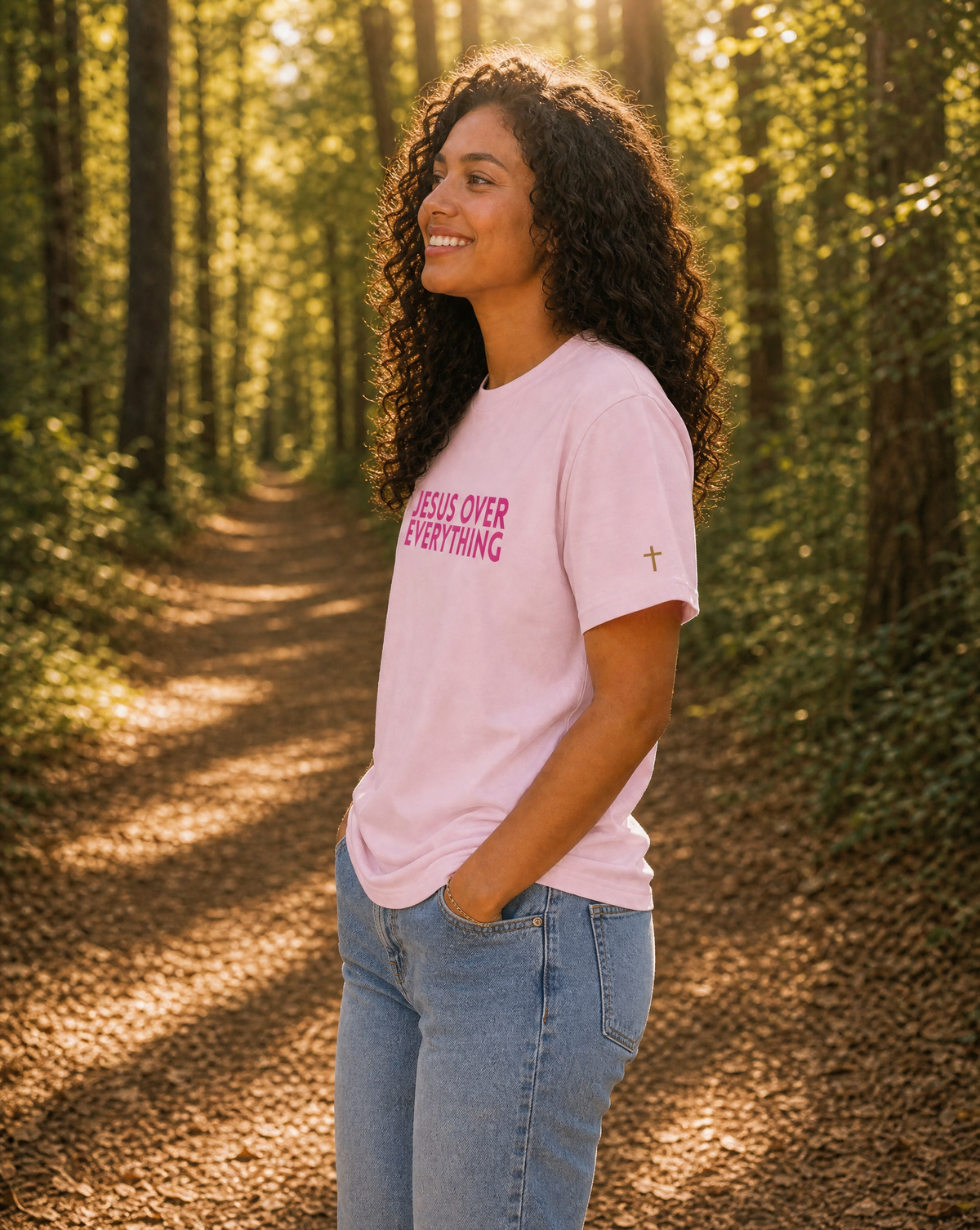 Jesus Over Everything, Printed Tee