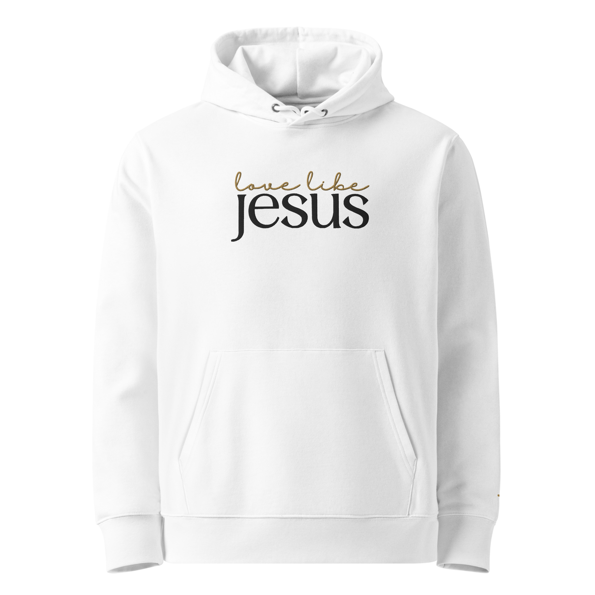 Love Like Jesus, Embroidered Hoodie