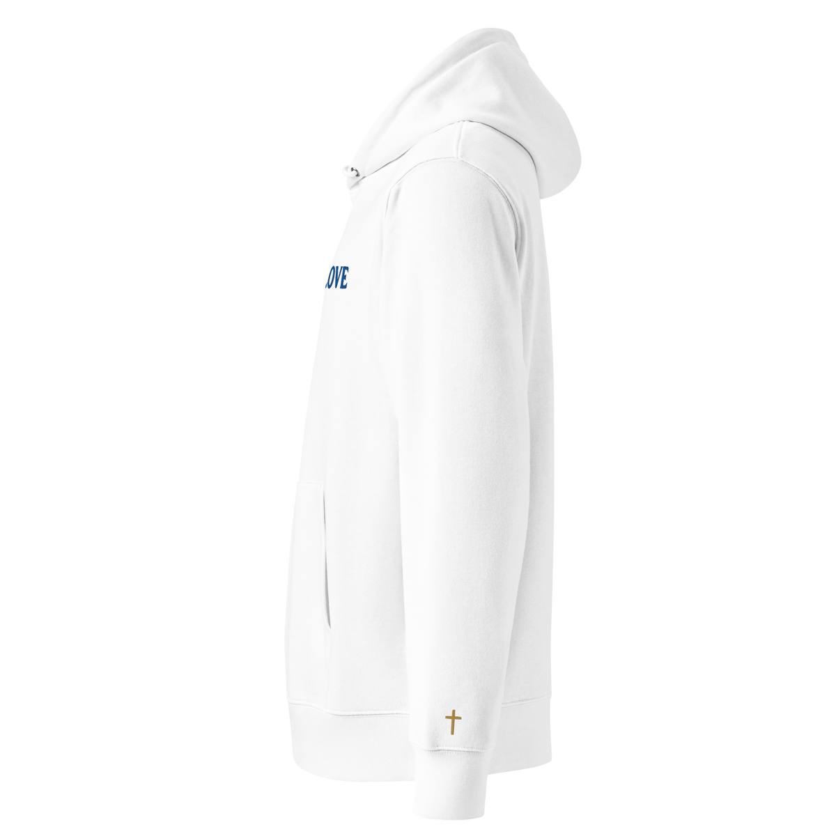 God Is Love - Embroidered Hoodie