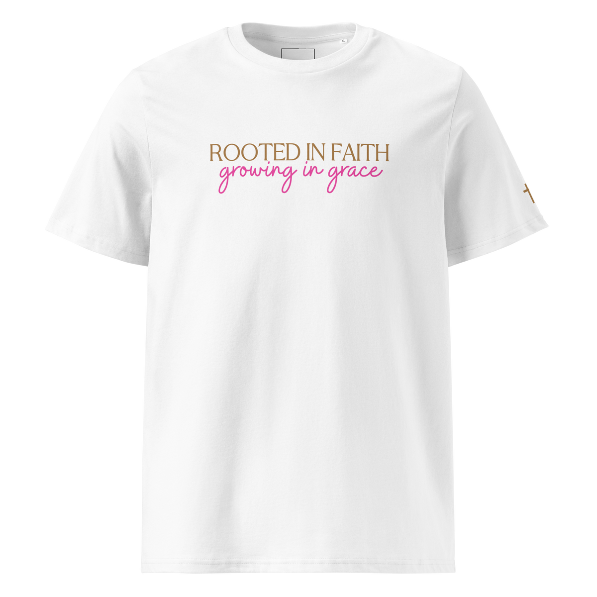 Rooted In Faith, Growing In Grace, Printed Tee